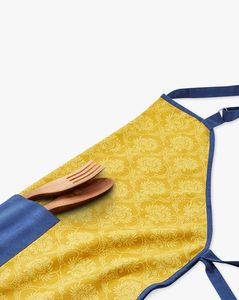 Delantal de cocina de chef de algodón sin mangas de alta calidad logotipo personalizado reutilizable y lavable - Product Image 3