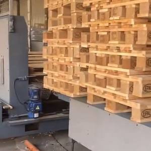 Paleta Europea de Madera 1200x800mm Tratada Térmicamente, Estándar ISPM 15, 4 Vías, Industrial, Nueva/Usada, Grado A, Apilable, Reutilizable, Modelo EU-1208-HT - Product Image 3