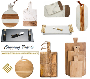 Dernière conception 2025 planche à découper en bois avec poignée en métal produit de cuisine en bois de gros planche à découper de forme ronde en bois naturel - Product Image 6