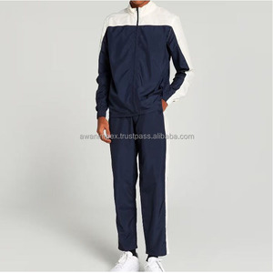 OEM personnalisé 100% polyester hommes coupe normale survêtement 2 pièces ensembles de vêtements d'extérieur pour hommes de qualité supérieure - Product Image 1
