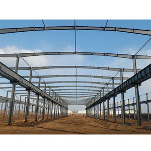 Modern Gable çerçeve çelik tutuyor bina modüler depo 1000 metrekare depo ahır yapı prefabrik - Product Image 2