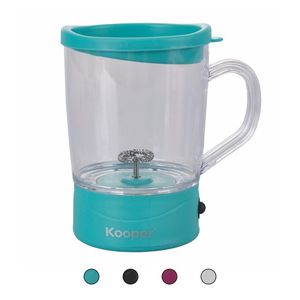 Montalatte Elettrico Automatico Kooper 3W in Acciaio Inox con Alimentazione Manuale/a Batteria per Auto e Uso Domestico - Product Image 1