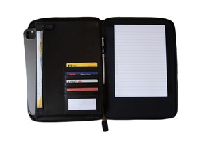 Leather Binder 6 Ring Notebook Cover Notebook A5 <b>Folder</b> Journal Organizer Sketchbook Cover Personalised LP5-0041 - Product Image 5