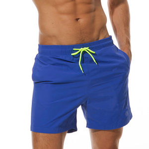 Custom Men's Fitness Sports <b>Shorts</b> Double-Layer Printing Thin Lined Quick-Drying Breathable <b>Woven</b> <b>Shorts</b> Solid Pattern - Product Image 3