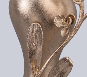 แจกันโลหะสีทองหรูหราสวยงามดีไซน์คุณภาพสูงเหมาะสำหรับดอกไม้ประดิษฐ์ดอกไม้สดและการตกแต่งภายในที่ทันสมัย - Product Image 3