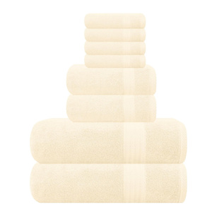 Classic Cotton Bath <b>Towel</b> Soft Absorbent Quick Dry Comfortable <b>Fabric</b> for Home Bathroom and Spa Use - Product Image 6