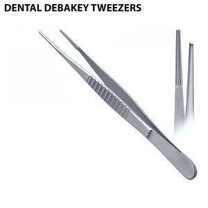 Fórceps de tejido atraumático Debakey, fuente de alimentación Manual de acero alemán, abrazaderas de tejido vascular, instrumentos quirúrgicos - Product Image 6