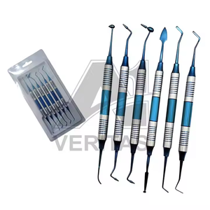 <span class=keywords><strong>CE</strong></span> ha approvato il Kit di restauro chirurgico dentale da 10 pezzi manici in Silicone con riempimento composito manuale per la pulizia dei denti
