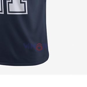Camiseta de fútbol americano de alta calidad al por mayor malla personalizada sublimada impresa nombre del equipo número camiseta de fútbol americano - Product Image 4