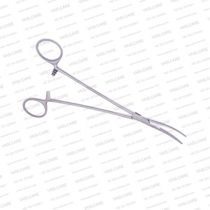 คีมหลอดเลือดแดงแบบแมนนวลทำจากสเตนเลสสตีลของเยอรมันเครื่องมือผ่าตัดแบบโค้งเครื่องมือผ่าตัด - Product Image 5