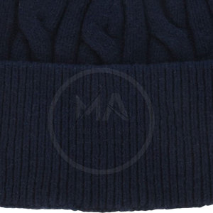 Venta caliente gorros de lana de alta calidad sombrero para hombres mujeres uso al aire libre invierno cálido gorros sombrero - Product Image 5