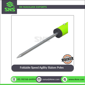 ผู้ผลิตอินเดียของวัสดุ PVC เคลือบโลหะชนิดผงเสาสลาลมความเร็ว Agility แบบพับได้ในราคาโรงงาน - Product Image 6