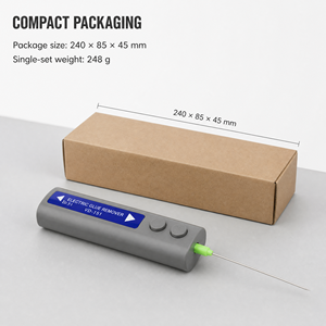 Machine électrique <span class=keywords><strong>de</strong></span> précision à 6 niveaux pour enlever la colle, aiguille <span class=keywords><strong>de</strong></span> 95 mm pour la réparation d'écrans <span class=keywords><strong>de</strong></span> smartphones, tablettes et montres, <span class=keywords><strong>charge</strong></span> Type-C - Product Image 2