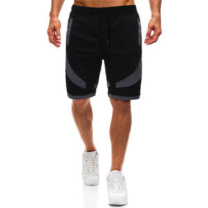 Pantalones cortos de gimnasio de Color personalizado para hombre, pantalones cortos de entrenamiento cruzado para levantamiento de pesas para culturismo, tela de malla de tamaño 6XL - Product Image 4