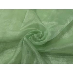 Tissu organza à fleurs en polyester de haute qualité KVR pour la fabrication de robes de mariée - Product Image 5