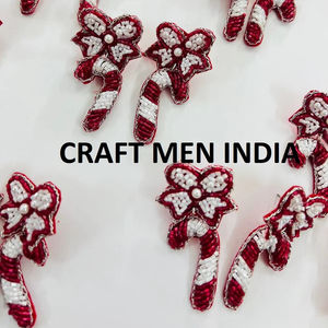 Nouveau design classique personnalisé, boucles d'oreilles ailes de perles, boucles d'oreilles élégantes avec nœud en perles pour les anniversaires de Noël, tenues de soirée - Product Image 3