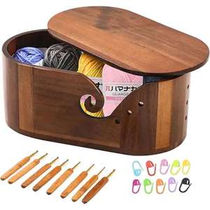 Vente en gros Nouveau design Porte-bol en fil de bois Grands bols en fil pour le crochet Disponible à bas prix de l'Inde - Product Image 4