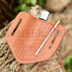 Petits couteaux de poche pour camping randonnée lame de verrouillage arrière acier damas OEM couteau de poche de survie tactique pliant - Product Image 5