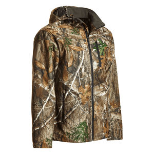 Veste de chasse Softshell en gros hiver extérieur coupe-vent à capuche Combat tactique chasse impression pour homme - Product Image 3