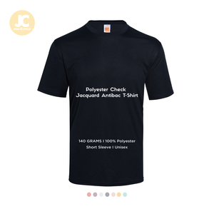 Camiseta Deportiva de Microfibra Secado Rápido, Antimicrobiana y Antibacteriana, Estilo Casual, Diseño Liso, Tejido de Punto - Product Image 1