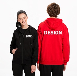 Sudaderas con cremallera Bajo MOQ Fabricante al por mayor Suministro directo de fábrica Sudaderas con capucha con cremallera para hombres en blanco Premium - Product Image 3