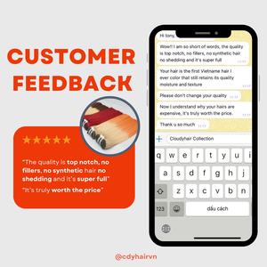 Cheveux 100% humains non traités Eurosian Curl Bundles Extensions de cheveux humains Super Double Drawn Hair - Product Image 6