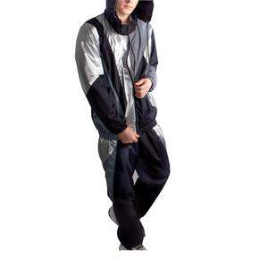 Conjuntos de chándal cortavientos con capucha de invierno de algodón para hombre OEM personalizado de alta calidad dos piezas ligero moda personalizada - Product Image 4