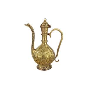 Nueva llegada 1800s jarra de latón otomano/jarra grabada de latón antiguo/jarra de latón macizo grabada a mano - Product Image 1