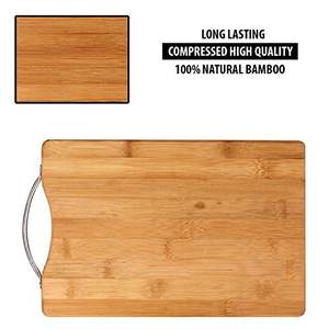 เขียงไม้มีด้ามจับสำหรับผลไม้และผักจานตกแต่งห้องครัวสำหรับเครื่องครัว - Product Image 5