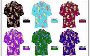 Camisa Hawaiana de Playa para Hombre, Verano |   Impresión Digital Tropical |   Camisa de poliéster de corte regular - Product Image 3