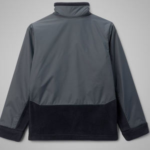 Sweat-shirt pour garçons à blocs de couleur avec logo personnalisé, prix de gros / Vêtement décontracté avec poches et fermeture éclair, prix avantageux 2026 - Product Image 6