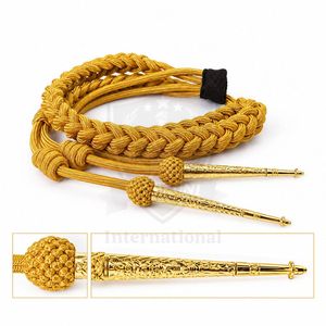 Cordón de Hombro Decorativo Personalizado de la Mejor Calidad, Hecho a Mano, Aiguillette Ceremonial para Uniforme con Puntas Metálicas, en Venta Online - Product Image 2