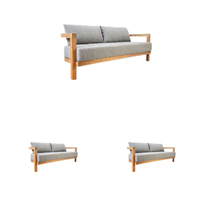 Mobilier d'extérieur Canapé d'extérieur imperméable Simple en bois Moderne en bois Mobilier d'extérieur de qualité supérieure - Product Image 6