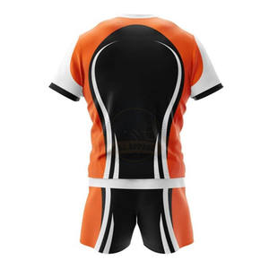 ชุดรักบี้โพลีเอสเตอร์สำหรับผู้ใหญ่ชุดเล่นกีฬารักบี้100% - Product Image 2