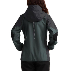 กันลมเครื่องแบบยุทธวิธีกลางแจ้งมีฮู้ดกันน้ำเปลือกนิ่มฉนวนกันความร้อนทนความหนาวเย็นสะท้อนแสง - Product Image 2