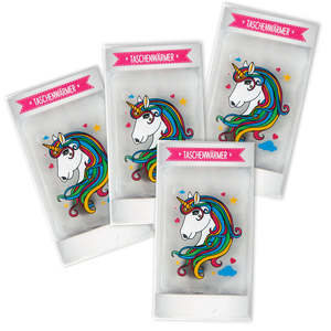Juego de 4 Calentadores de Manos y Pies Unicornio Luna, Adorables y Funcionales para Días Fríos - Product Image 2