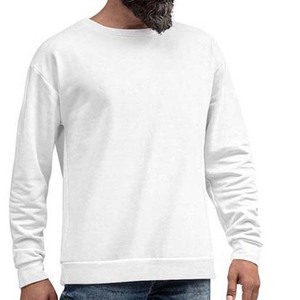 Chemise de survêtement de haute qualité, bon marché, personnalisée, respirante, confortable, fabriquée en usine, imprimée OEM/ODM, chemise de survêtement à col rond pour hommes - Product Image 2
