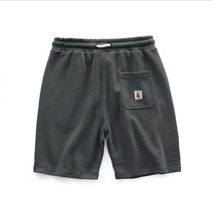 Pantalones cortos para correr para hombre, pantalones cortos deportivos para correr, banda elástica en la cintura, 100% algodón, pantalones cortos para correr, envío DDP - Product Image 4