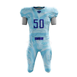 Uniformes de Fútbol Americano 2025 de Alta Calidad, Transpirables, Estampados, Manga Corta, Servicio OEM, Diseño Personalizado, Secado Rápido - Product Image 1