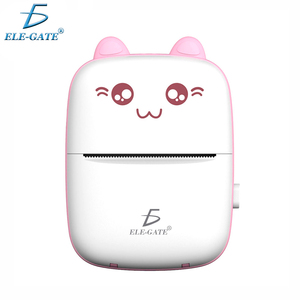 เครื่องพิมพ์บลูทูธแบบพกพาขนาดเล็ก ความละเอียด 203dpi สีสันสวยงาม สำหรับโทรศัพท์มือถือและพีซี สำหรับพิมพ์ใบเสร็จและเอกสาร - Product Image 1