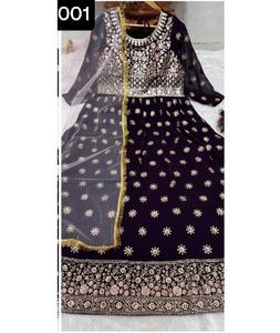 Dernières femmes portent Bollywood Salwar Kameez indien pakistanais concepteur Punjabi fête porter des femmes vêtements de mariage Salwar Kameez costume - Product Image 1