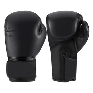 2024 Unisexe Haute Qualité 8oz PU Cuir MMA Thai Gants De Boxe Professionnel Fabricant OEM Fournisseurs De Gros - Product Image 1