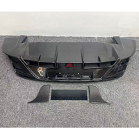 Kit carrosserie pour pare-chocs arrière en fibre de carbone humide, modification de voiture 2020-2025, mise à niveau de la voiture pour Taycan