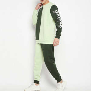 Ensemble de survêtement décontracté pour homme de qualité supérieure, tissu personnalisé, respirant, séchage rapide, molleton épais, survêtement d'hiver - Product Image 1