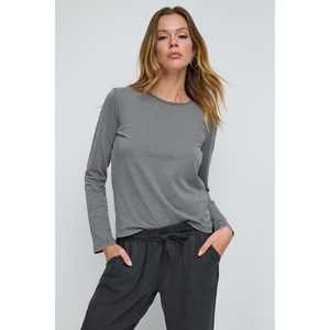 T-shirt basique à manches longues - Product Image 1