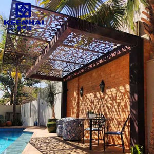 Tấm ốp tường nhôm đục lỗ bề mặt gương, ốp kim loại cho khách sạn, ốp tường kim loại thép - Product Image 5