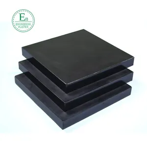 Fabrika fiyat yüksek mukavemetli mühendislik plastik doğal siyah polifenylen oksit plastik PPE PPO kurulu plaka levha
