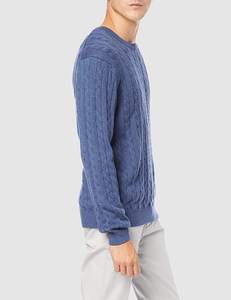 OEM Vente en gros hommes Cardigan pull couleur manches longues respirant chandails en tricot dans le style Cardigan chandails en tricot personnalisé - Product Image 3