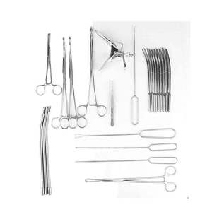 Juego de instrumentos de aborto inducido SHINVA 24 piezas Kit de instrumentos quirúrgicos de ginecología y obstetricia aprobado por CE - Product Image 3