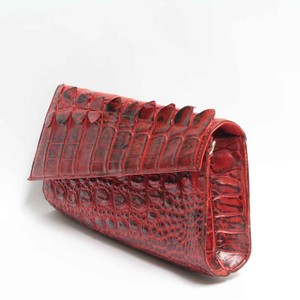 กระเป๋าถือกระเป๋าสะพายข้างหนังจระเข้ของผู้หญิง2024ออกแบบได้ตามต้องการมีฝาปิดดีไซน์ล่าสุด - Product Image 1